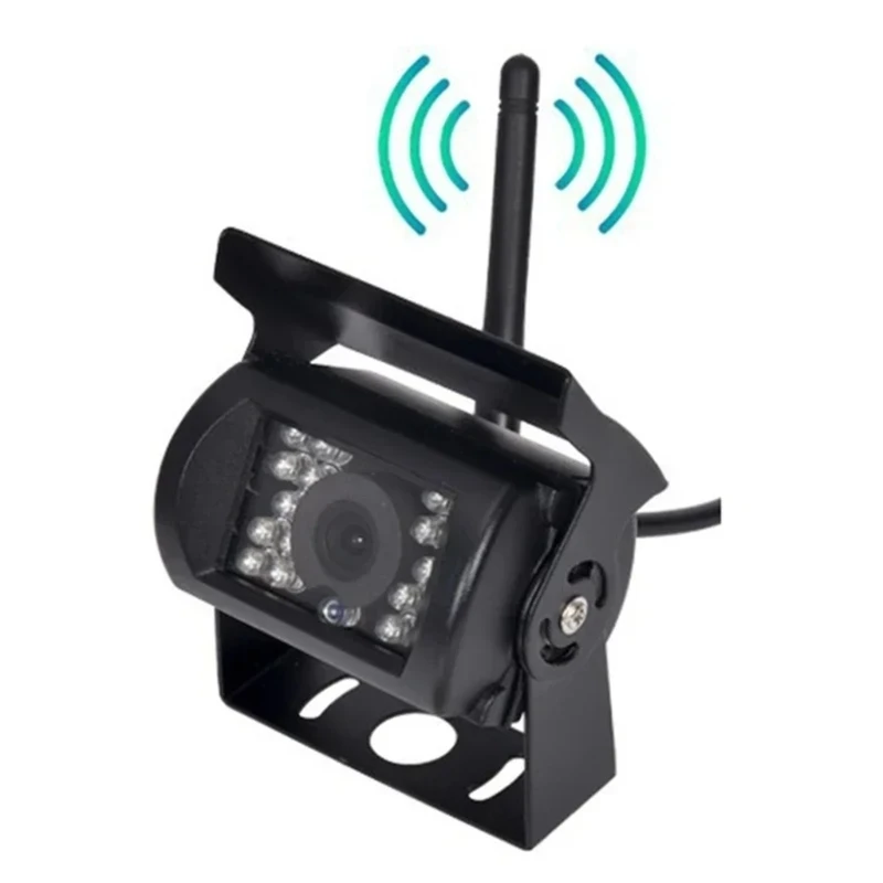 High Resolution Reverse Camera For Commercial Vehicles With Adjustable Guidelines