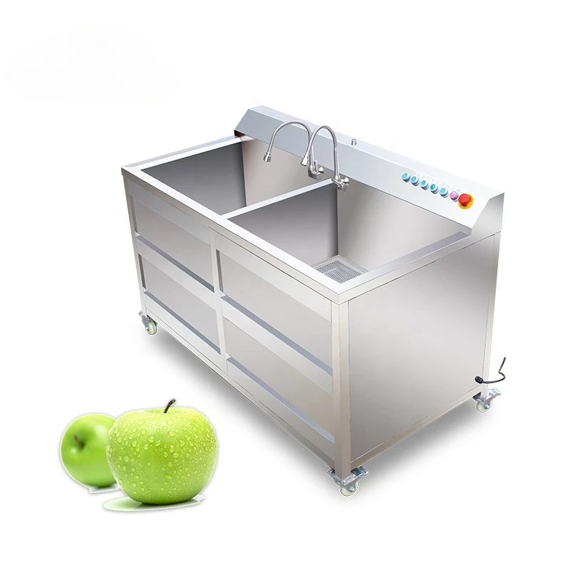 Automatic Stainless Steel Vegetable Fruit Washer 800KG/H Tomato Washing Machine Commercial Fruit and Vegetable Cleaning Machine