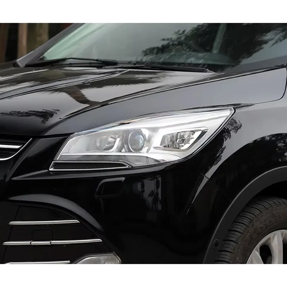 For Ford 2013 2014 2015 Kuga Headlamp Lamp Cover Headlight Shell Transparent Mask Lens Plexiglass Replace Original Lampshade