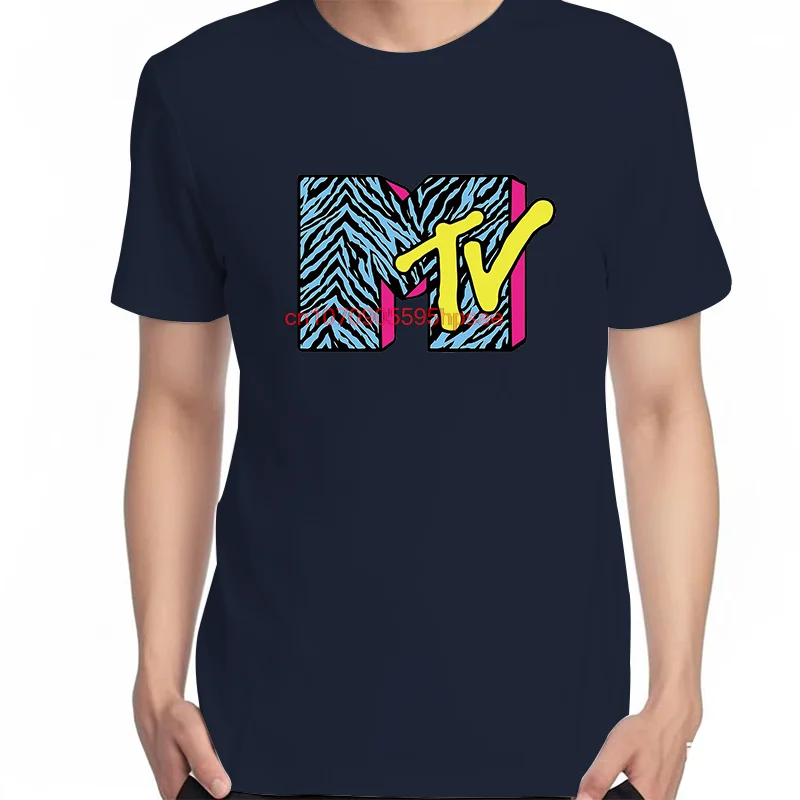 

Mtv Music Television Retro Rock Tv Tee Shirts Graphic Tee Tops T-Shirt New Arrival Goods Short Sleeve Tee Cotton Men's T-Shirts