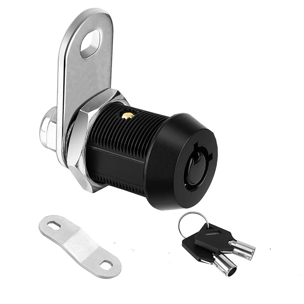 

Furniture Lock Cam Lock Boxes Cabinet Desks Zinc Alloy 17 Mm Size 90 Degrees Mailbox Lock Practical New Practical