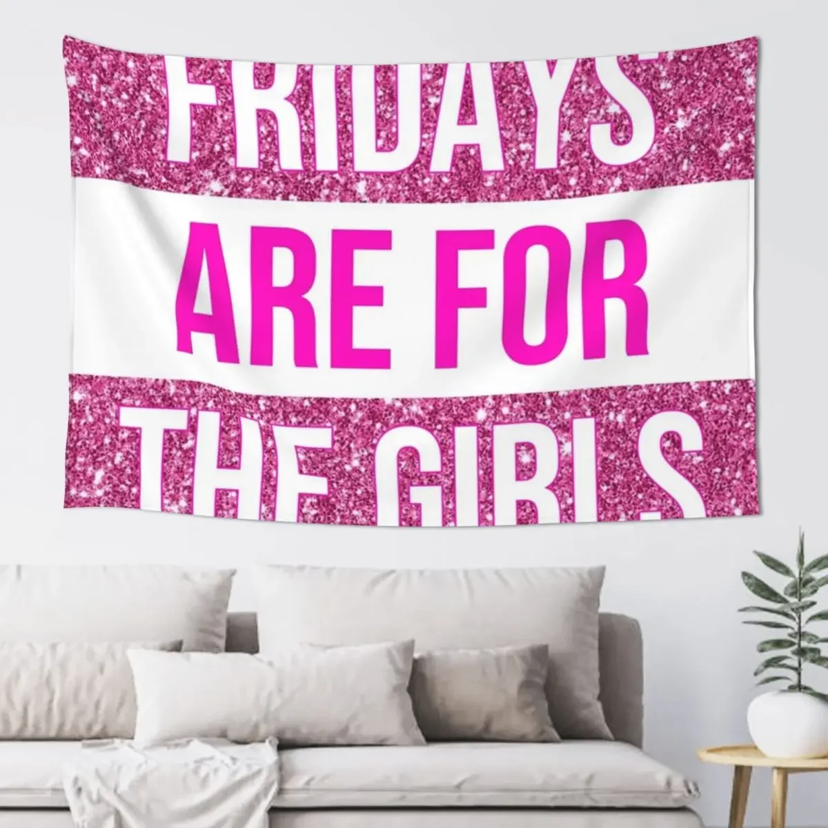 

Fridays are for the girls Tapestry Home Decoration Anime Decor Wall Hanging Decor Tapestry