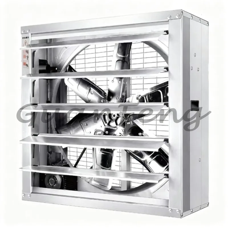 600*600 Industrial Air Extractor Ventilator, Negative Pressure Exhaust Fan, Factory Warehouse Ventilation Cooling Fan