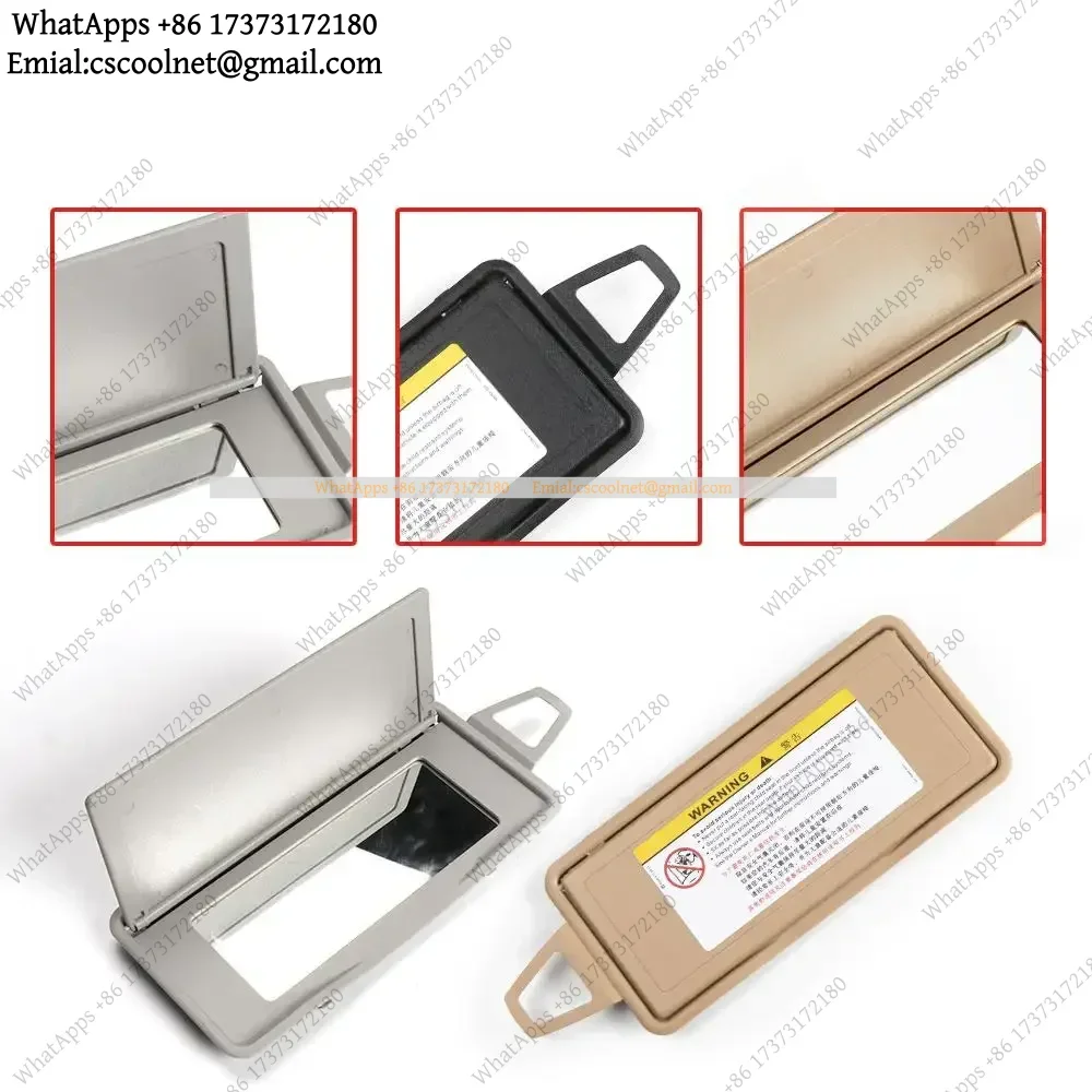 2006-2013 Car Front Sun Shade Visor Interior Makeup Cosmetic Mirror Cover For S Class W221 S300 S450