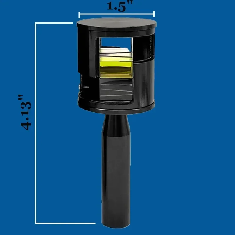 Imagem -06 - Prisma Óptico Quadrado Duplo Óptico de Ângulo Reto para Instrumento de Levantamento de Estação Total Leika com Bolsa