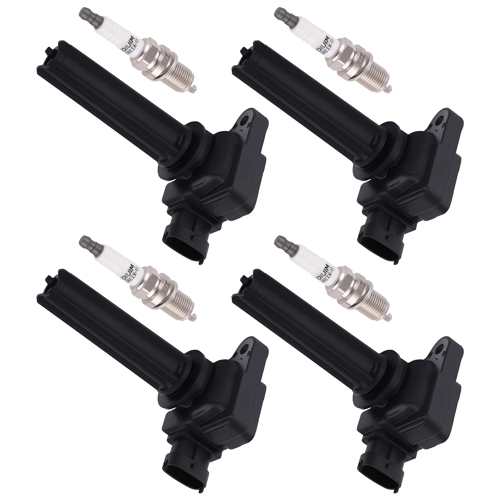 

Ignition Coil Spark Plug Kit UF526 for Saab 9-3X 2.0L 2010-2011 Models
