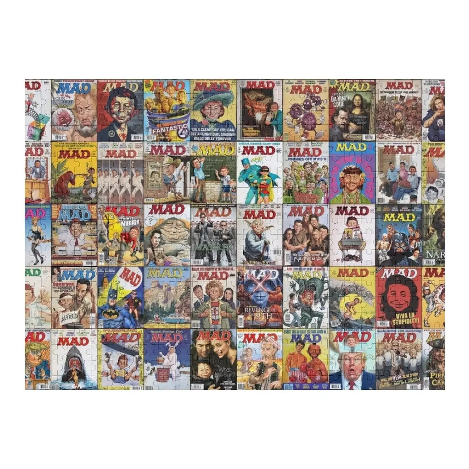 

Mad Magazine Jigsaw Puzzle Jigsaw For Kids Custom Gift Puzzle