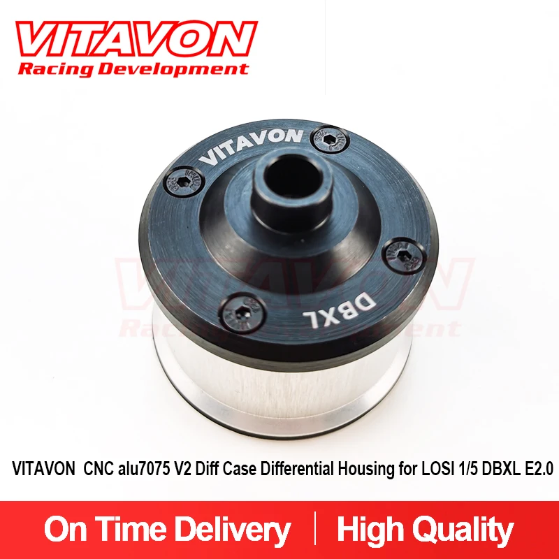 

VITAVON DBXL E2.0 CNC alu7075 V2 Diff Case Differential Housing for LOSI 1/5