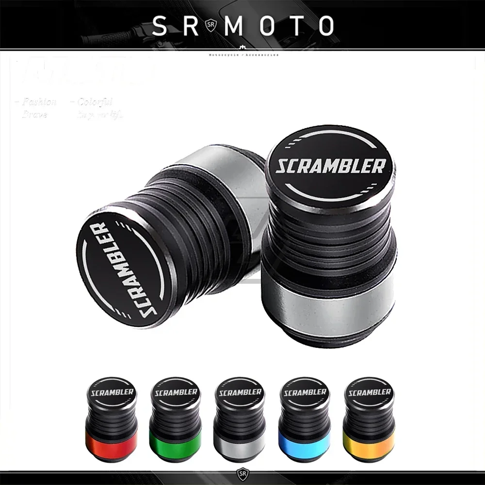 

Motorcycle Accessories Wheel Tire Valve Caps Case for Triumph Ducati Street Scrambler 1200 Motorbike