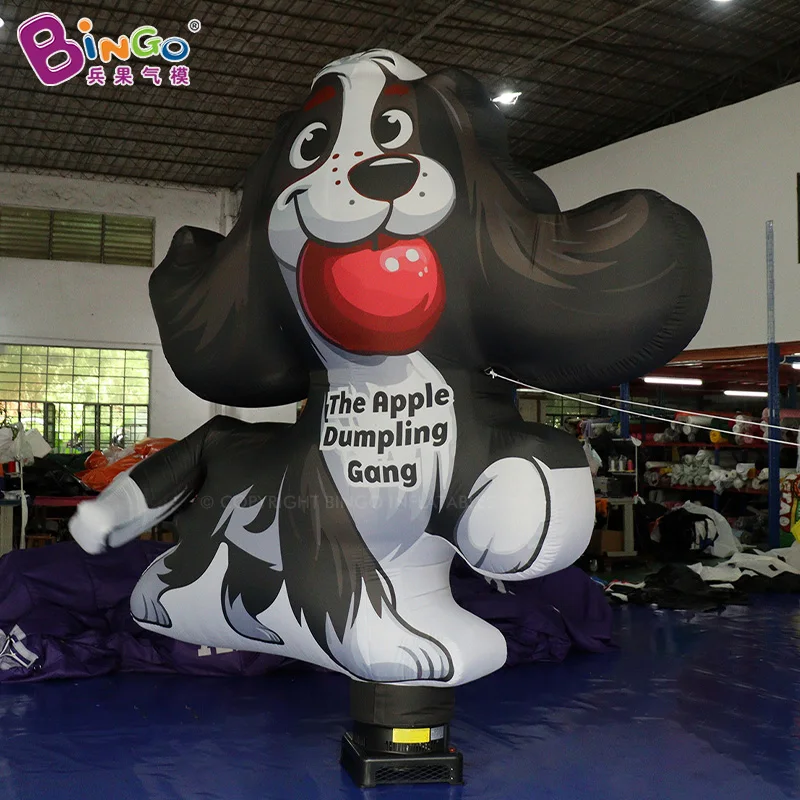 High Quality 9.8Ft Tall Inflatable Dog Waving Tail Blow Up Air Dancer For Pet Clinic/Event Decoration-Toys