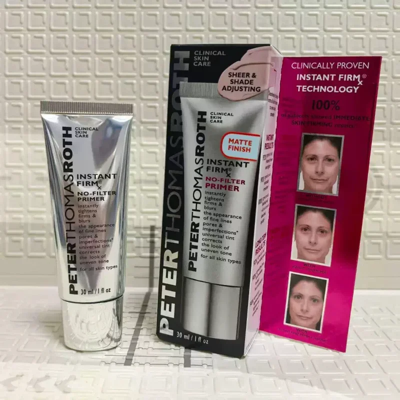 Peter Thomas Roth Instant FirmX NoFilter Primer 30ml Instant Contouring Pore-Minimizing Primer Cream Firming Makeup Cosmetics
