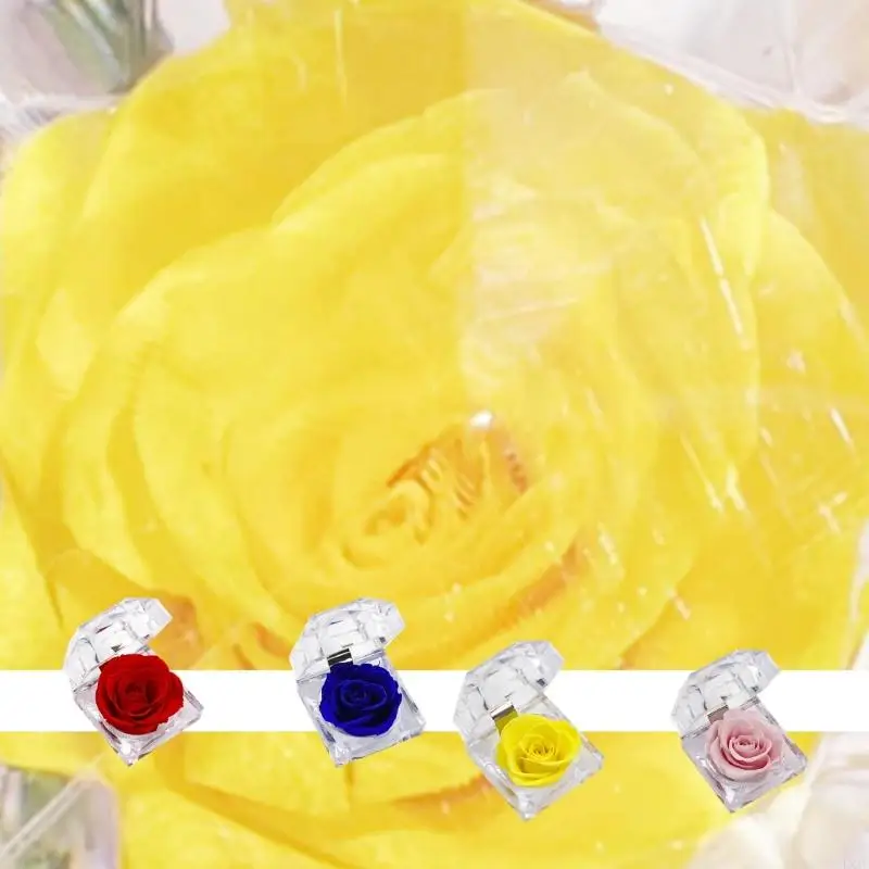  Practical Jewelry Storage Organizers Featuring Preserved Flower Decoration