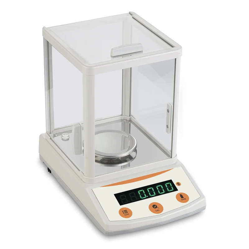 1mg Analytical Balance Classic LED Type. Windproof Glass.