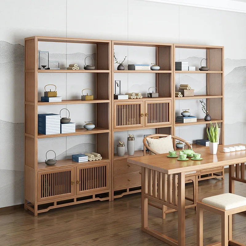 Bogu shelf bookcase storage cabinet antique shelf storage rack home study living room storage shelf display rack