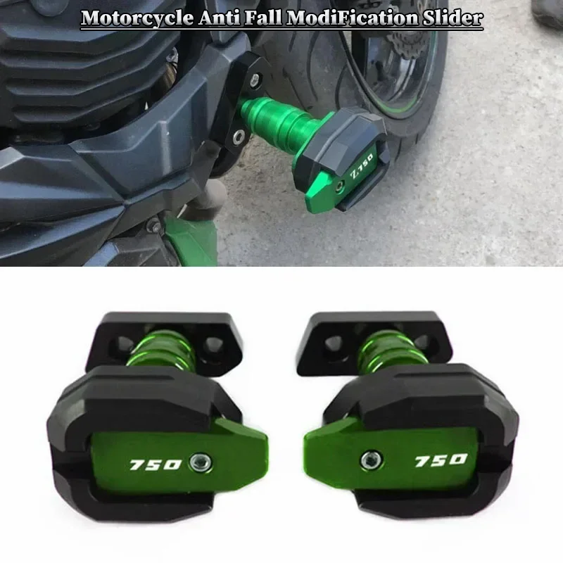 

Motorcycle Falling Protection Frame Slider Fairing Guard Anti Crash Pad Protector Fit For KAWASAKI Z750 Z 750 2007-2013 2012