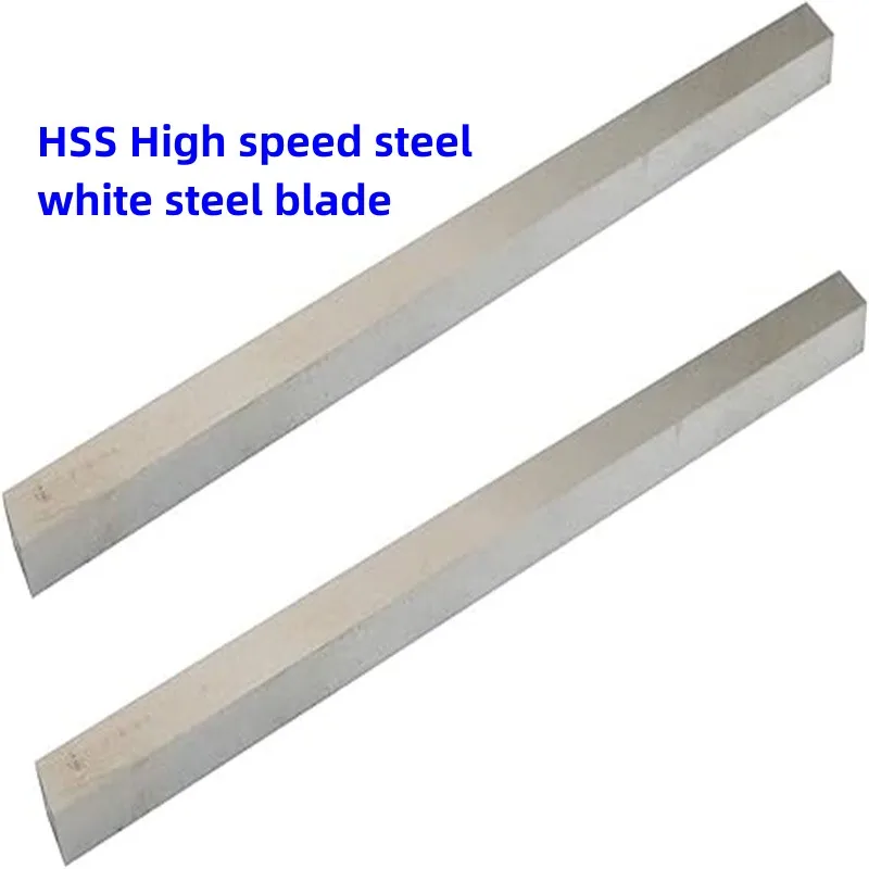 HSS High Speed Steel Turning Tool Thick 4mm 6mm White Steel Blade White Steel Bar Blade Sharp Steel Blade Blank Lathe Inserts