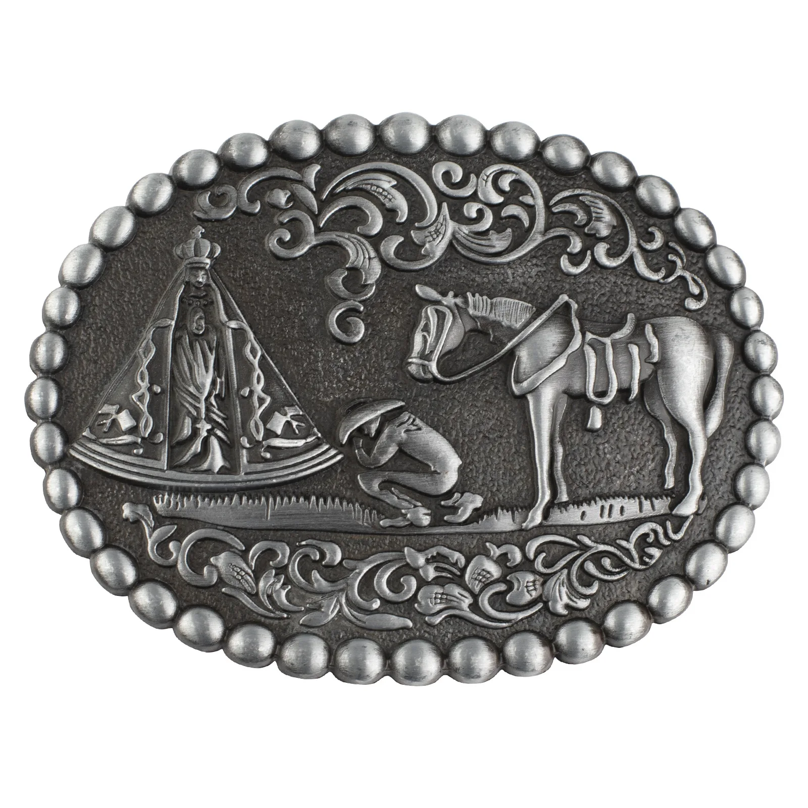 Decorative Belt Buckle for Western Denim