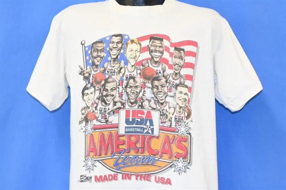 EUA 90s America's Dream Team Unisex T-Shirt, 1992, Fastship