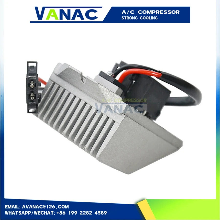 AC Heater Blower Motor Resistor For Audi A2/VW Polo /Seat Ibiza 4 5 ST Cordoba/Skoda Fabia 6Q1907521B 6Q1907521A