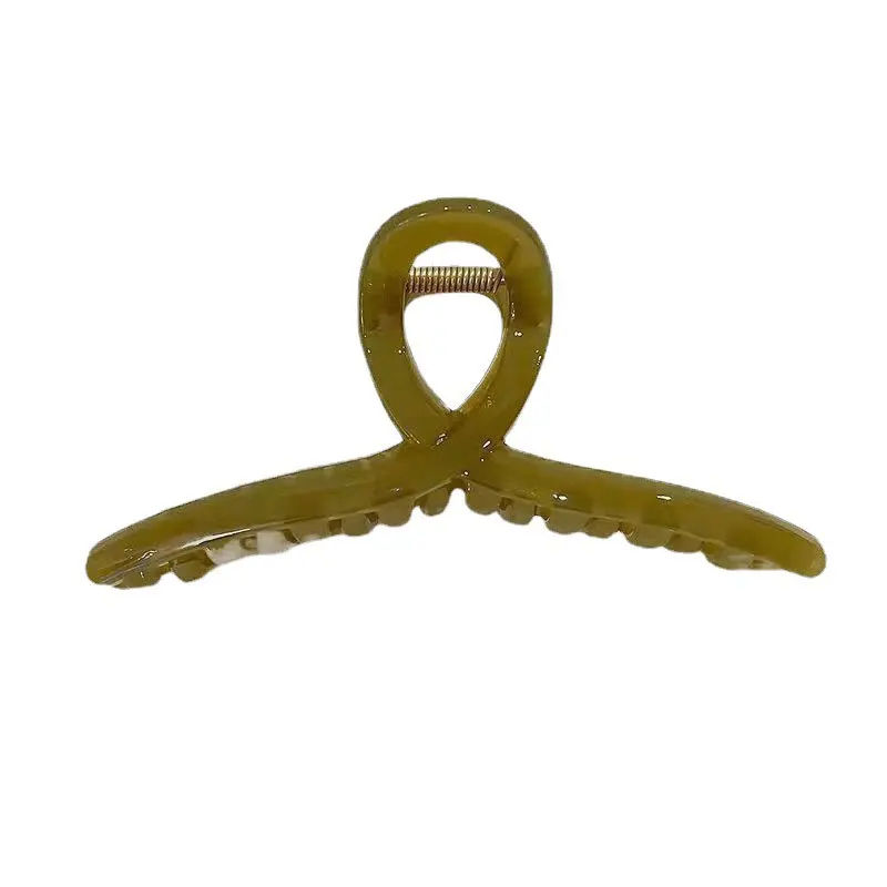 ソリッドカラー レディース ヘアクリップ 韓国風 ハイストリート ホットガールスタイル ファッション バケーション パーティー ギフト ヘアグラブ レディース ヘアアクセサリー