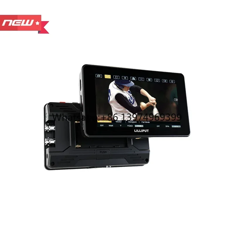 5.5 Inch 2000nits SDI HDMI 2.0  Touch on  Control surveillance for factory