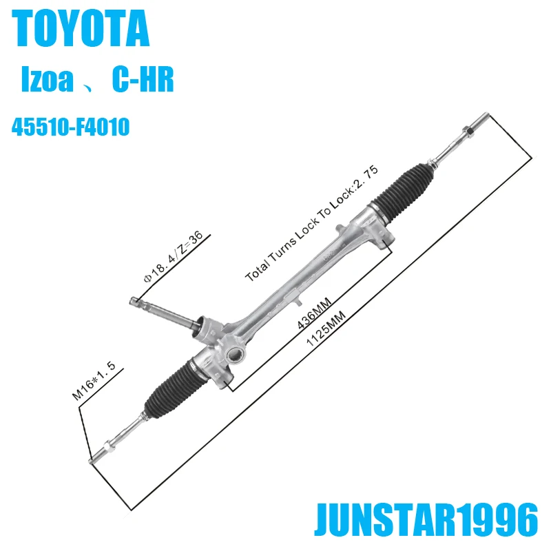 Izoa C-HR 45510-F4010 LHD steering rack