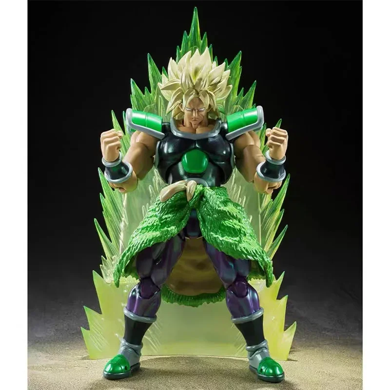 

100% Original BANDAI S.H.Figuarts Dragon Ball Super saiyan Broly NYCC In Stock Anime Action Collection Figures Model Toys Gifts