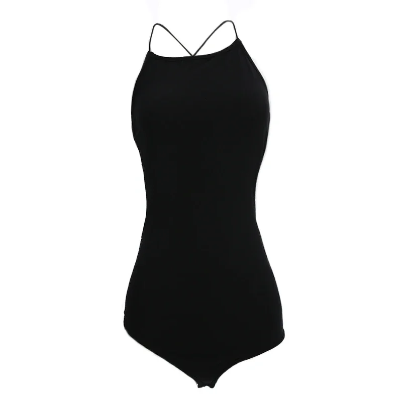 

MRMT 2024 Brand New Summer Women's T Shirt Cross Strap Vest Female Big Backless T-shirt for Female Jumpsuit Tops Tshirt