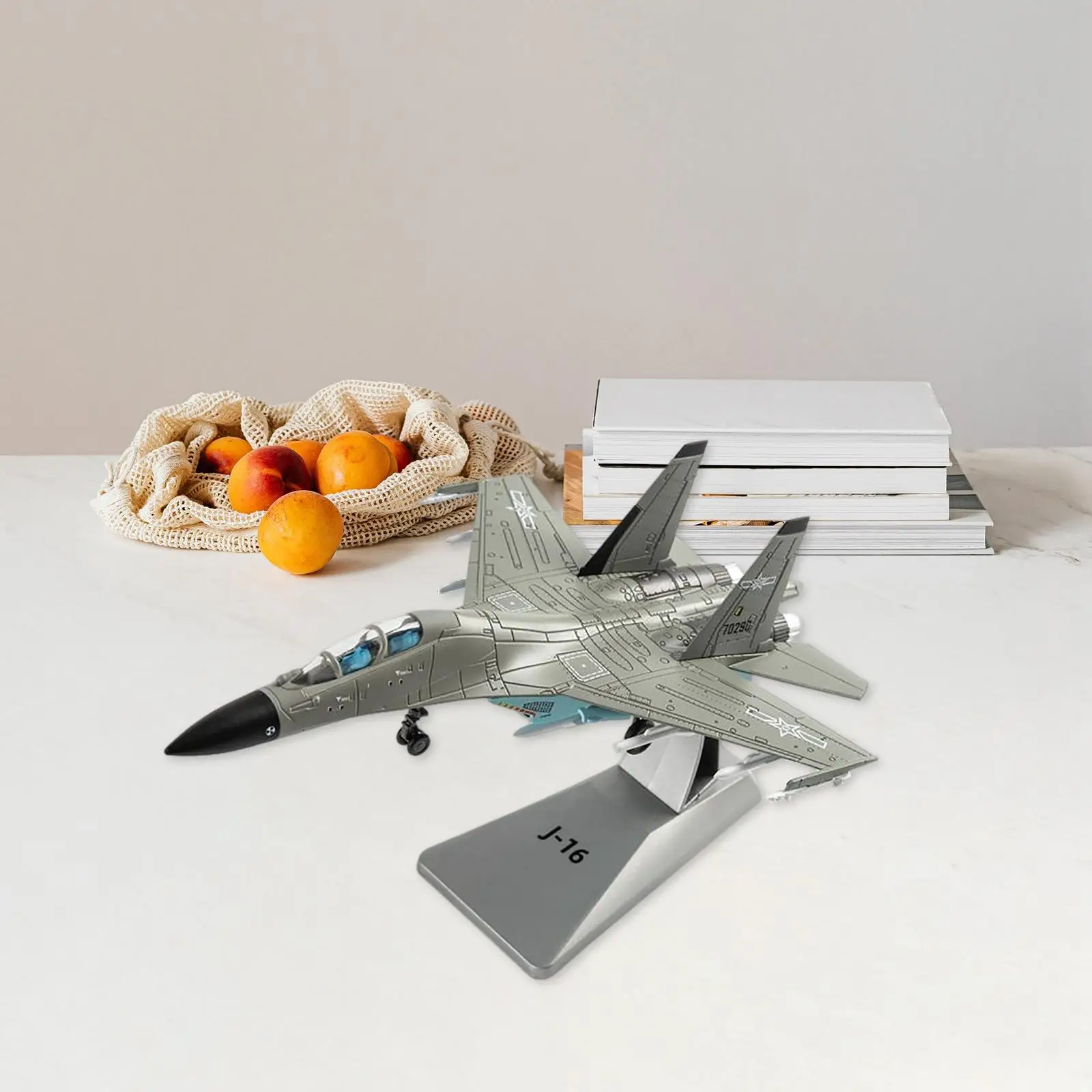 Simulation 1/100   Model with Display Stand Desk Decor Souvenir Ornaments Plane Aircraft Airplane Toys