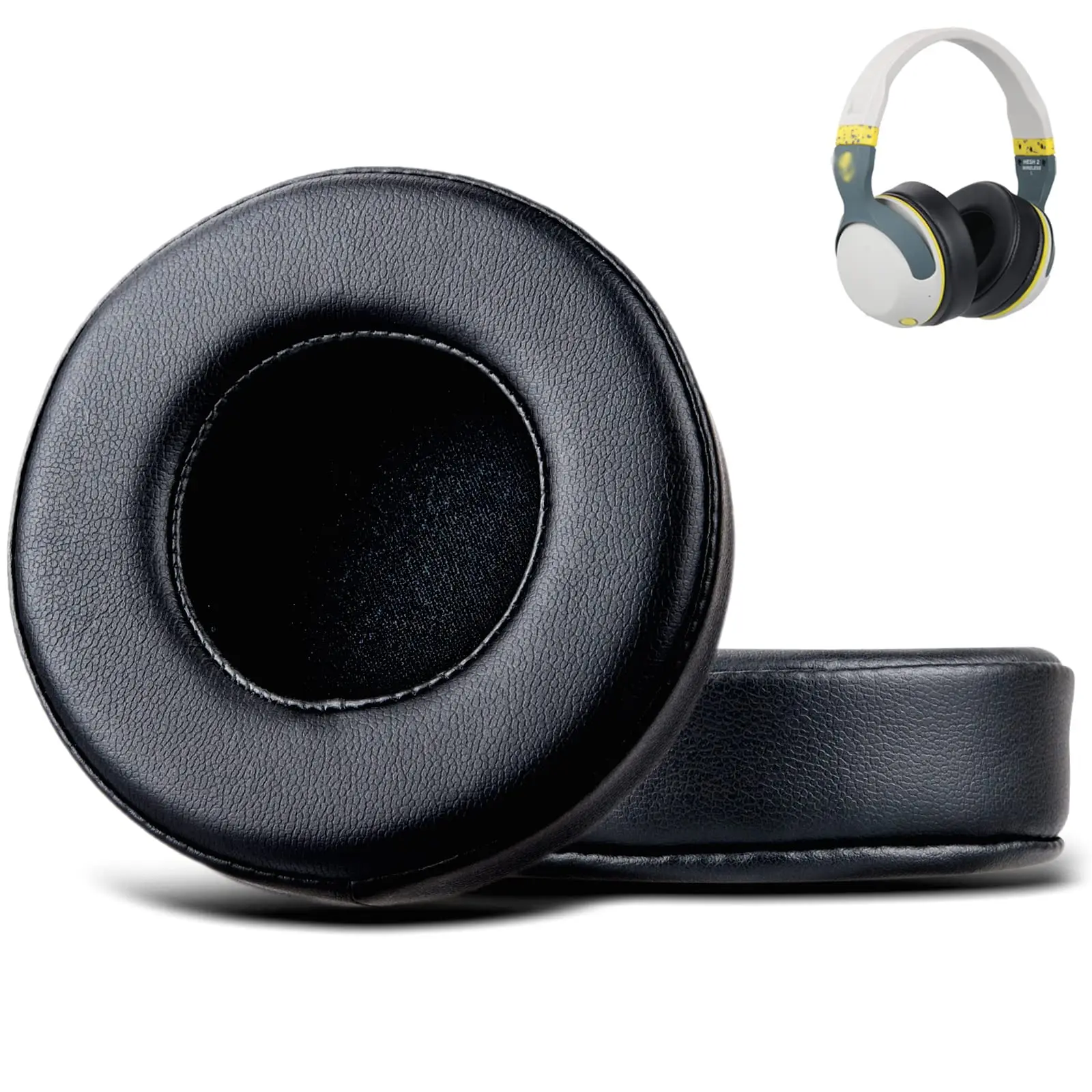 

Hesh 2 Earpads Replacement for Skullcandy Hesh Hesh 2 Bluetooth Wireless Headphones Replacement Ear Cushions Ear Cover