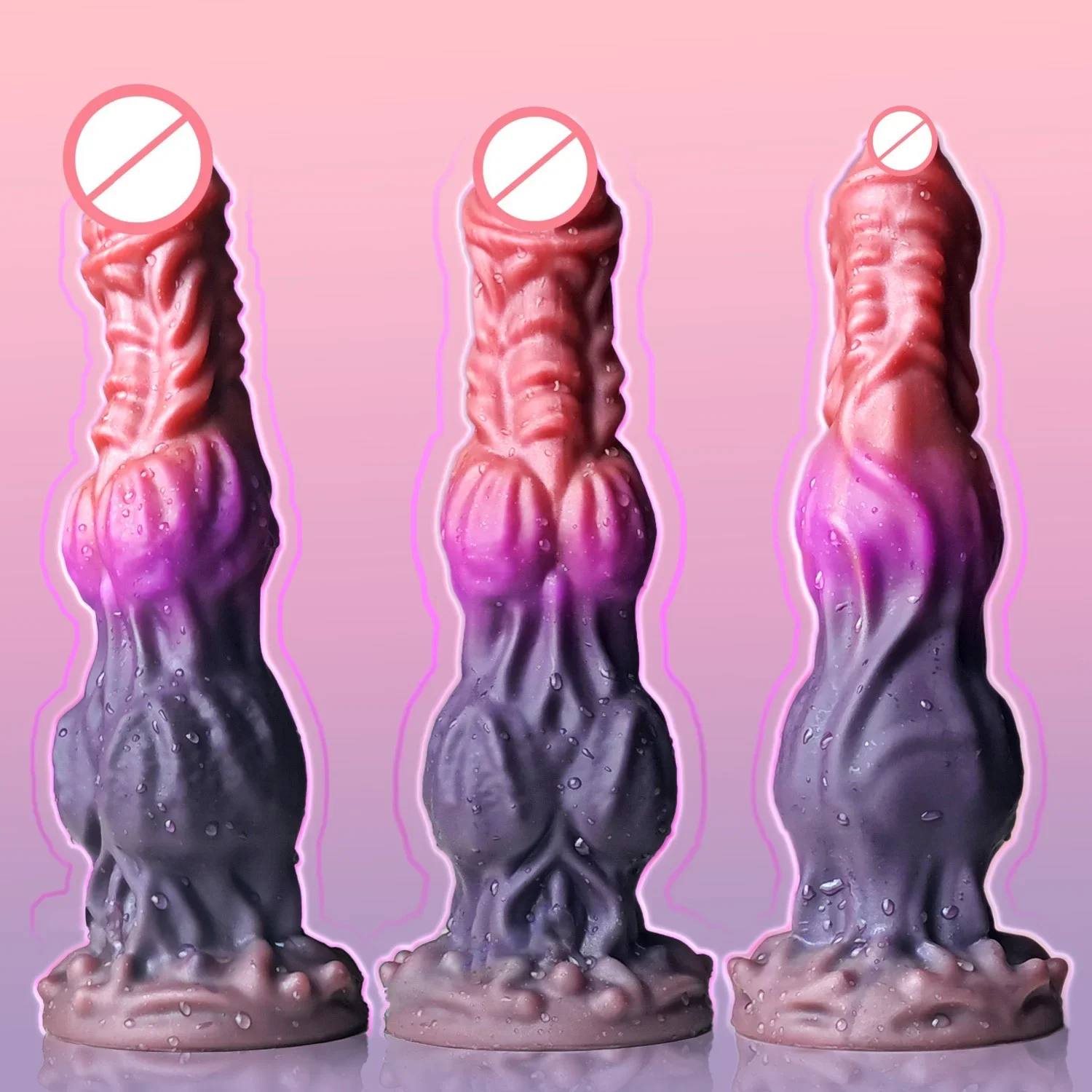 Liquid Silicone Simulation Penis with  Monster Fake Penis Female G-spot Masturbator Dildo Adult Product Simulation Dildo