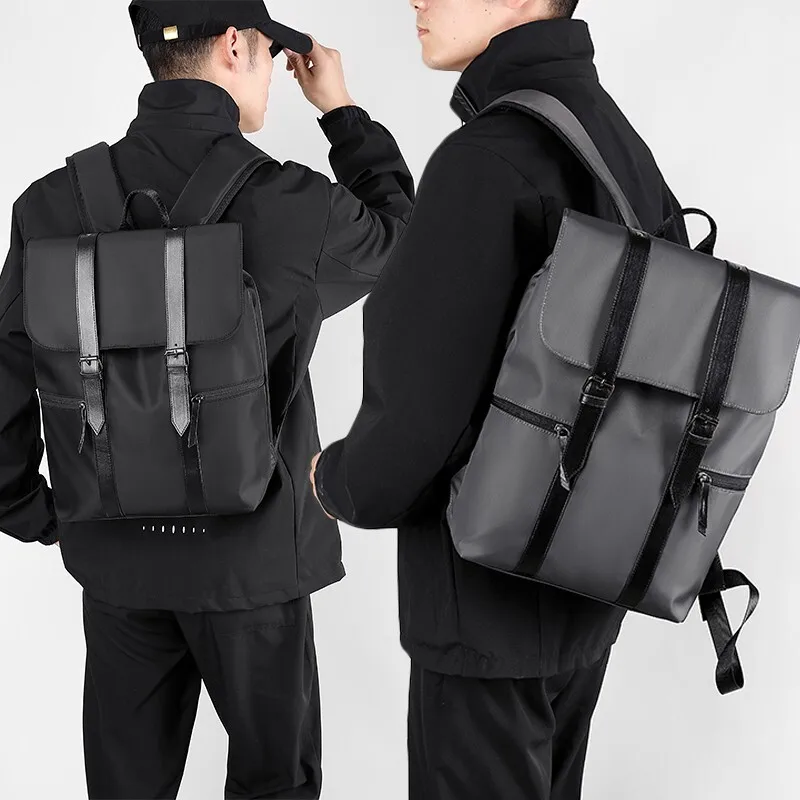 

Men's Backpack New Simple Trendy Fashion Backpack Casual Business Waterproof Laptop Backpack School