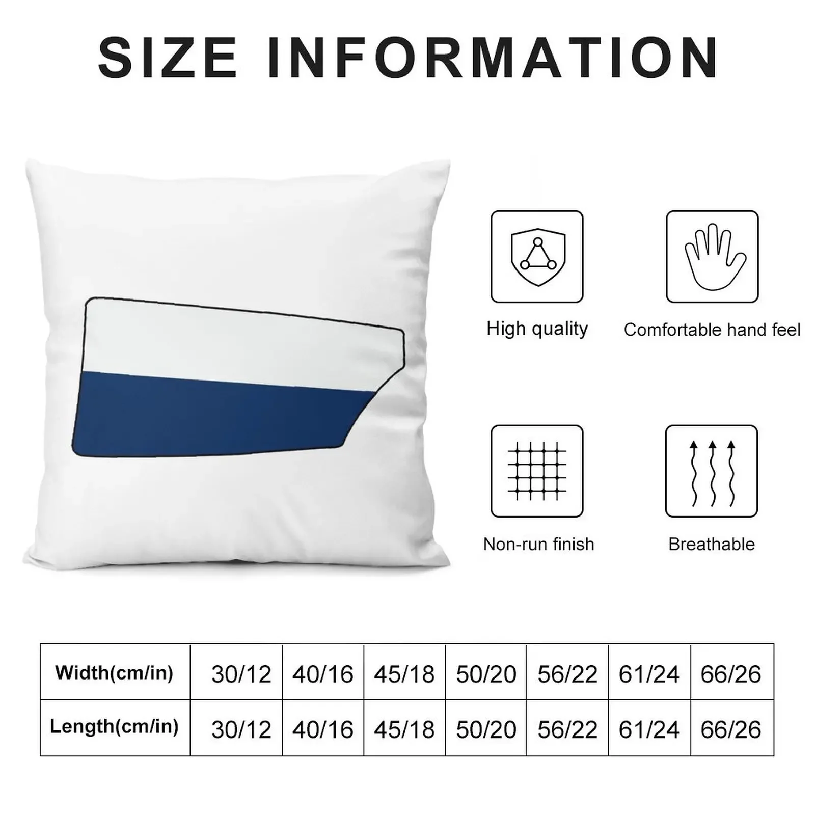 Yale Collegiate Rowing Blade Throw Pillow Plaid Sofa autumn decoration Pillowcases Bed Cushions Sofa Cover pillow