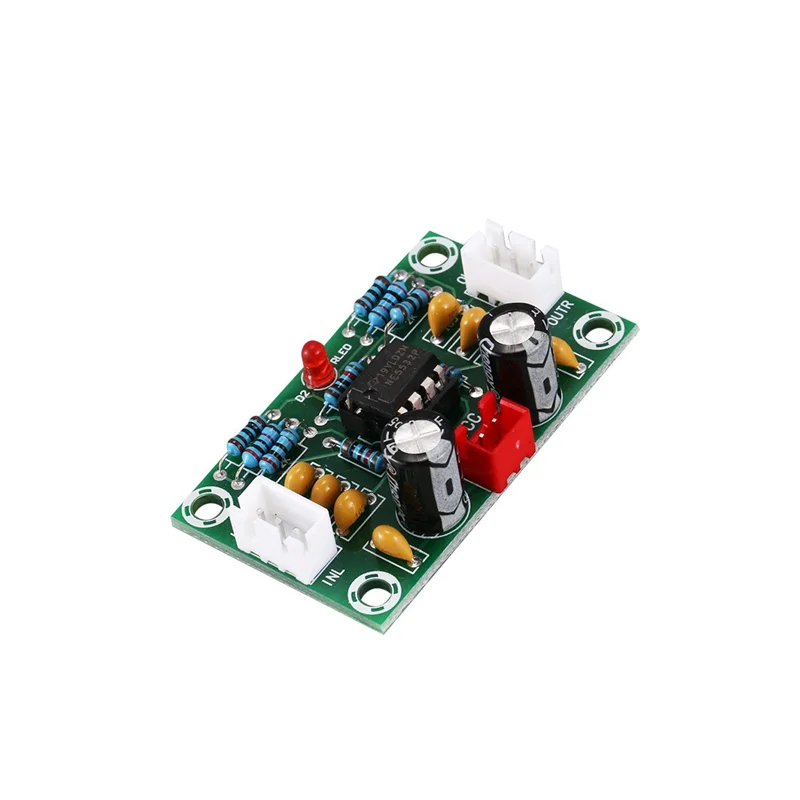 ABGI-6X Mini Preamp Op Amp Module Amplifier Dual Channel NE5532 Preamplifier Tone Board 5 Times Wide Voltage 12-30V
