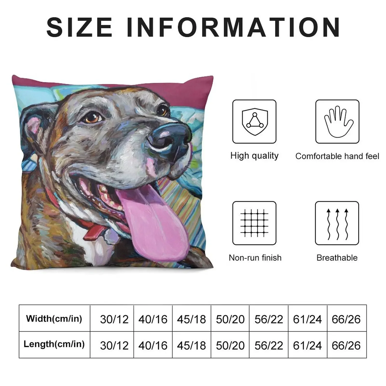 Fawn Brindle Pitbull Mix Rescue Dog Throw Pillow pillowcases for sofa cushions Cushions Cover Sofa Cushions Covers pillow