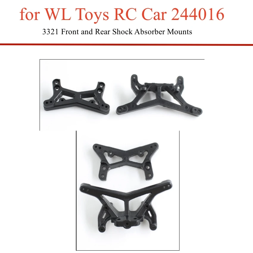 

For WL Toys RC Car 244016 3321 Front and Rear Shock Absorber Mounts Toy Car Accessories