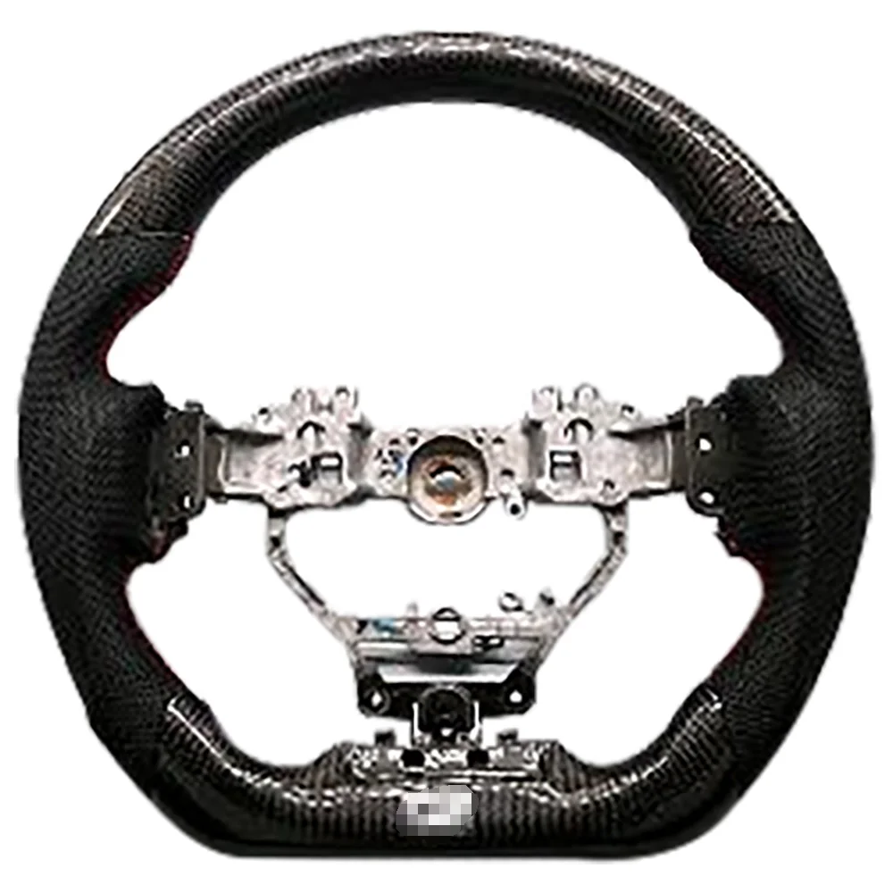 For Toyota Lexus Semi-Perforated Carbon Fiber Steering Wheel With