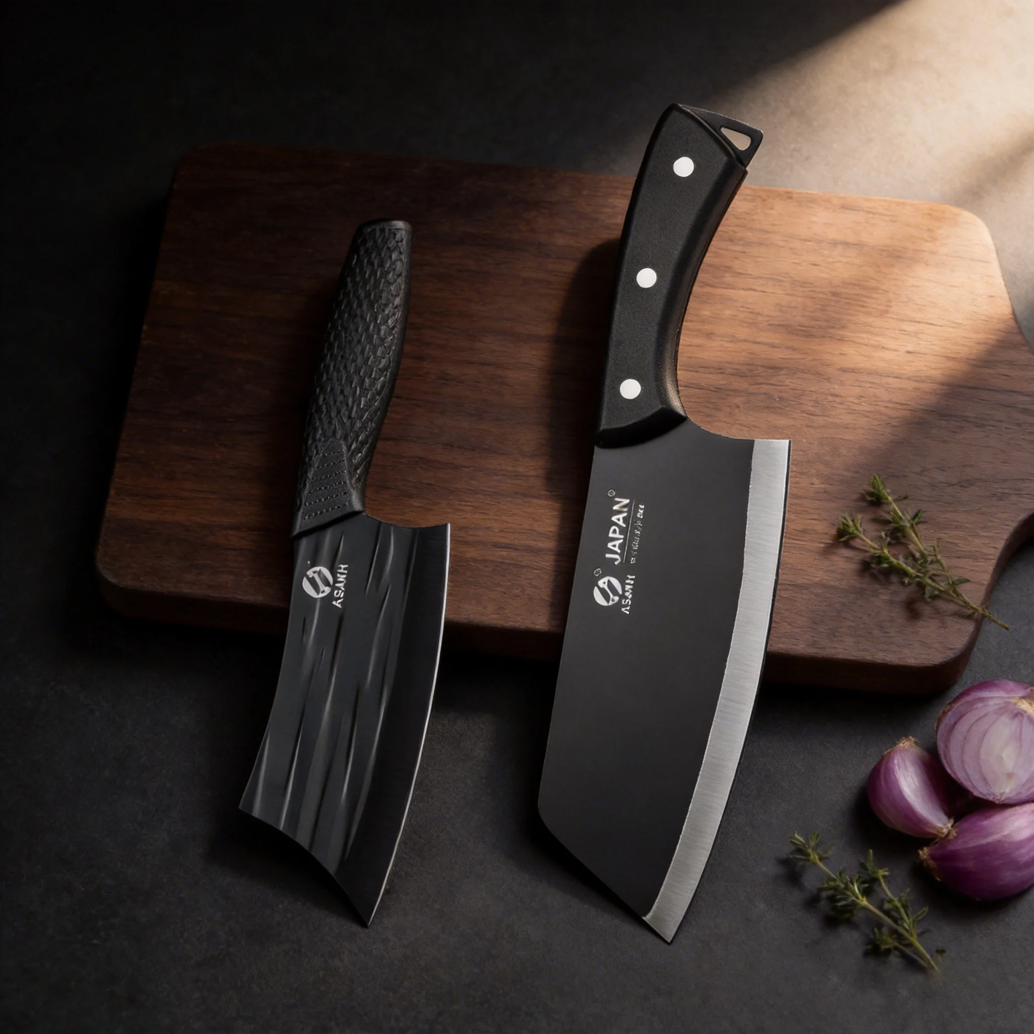 2026 New Model Kitchen Knife - 3Cr13 Stainless Steel 1/2/3 Piece Set, Kitchen Butcher Knife - Forge Multi-Purpose Cooking Knife