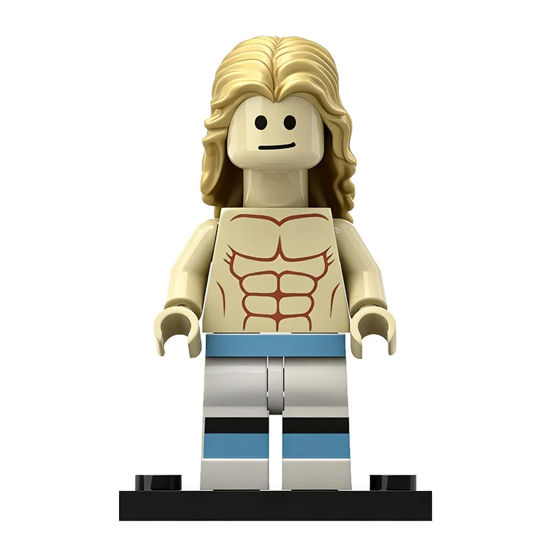 FIFA World Cup Funny Haaland Soccer Player Building Blocks Mini Figure DIY Bricks Collectible Event Souvenir Toy for Fans Gift view 4