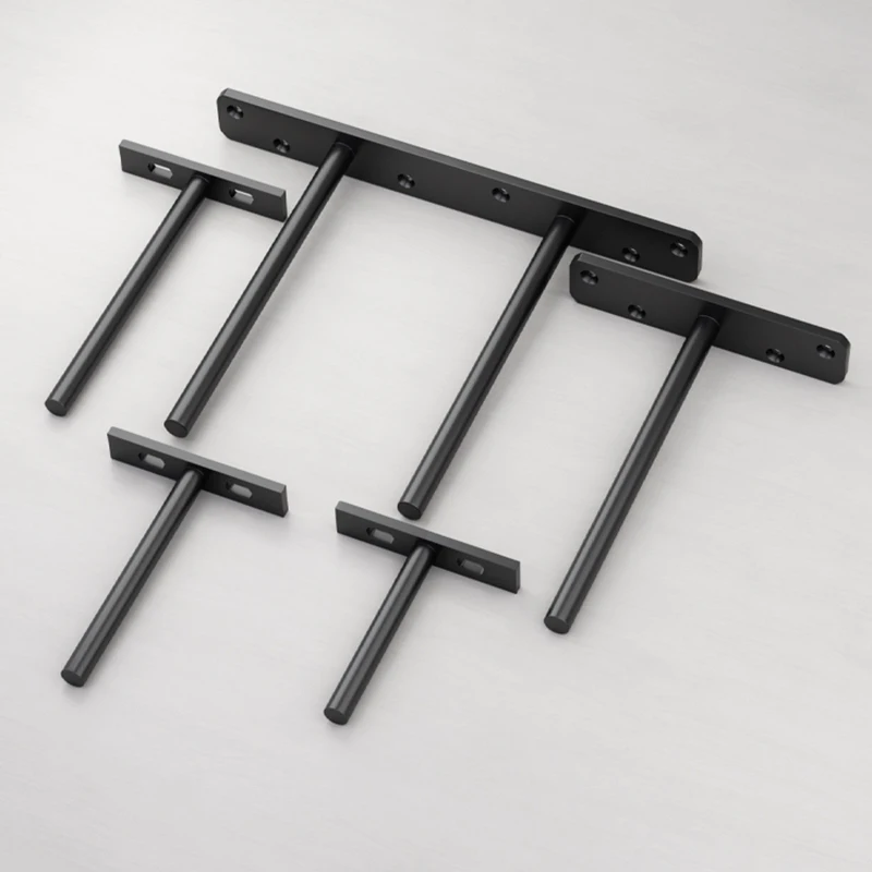Concealed Floating Shelf Brackets Wall Plank Support Invisible Nails Wooden Board Connector Fixed Support for Table New Arrivals