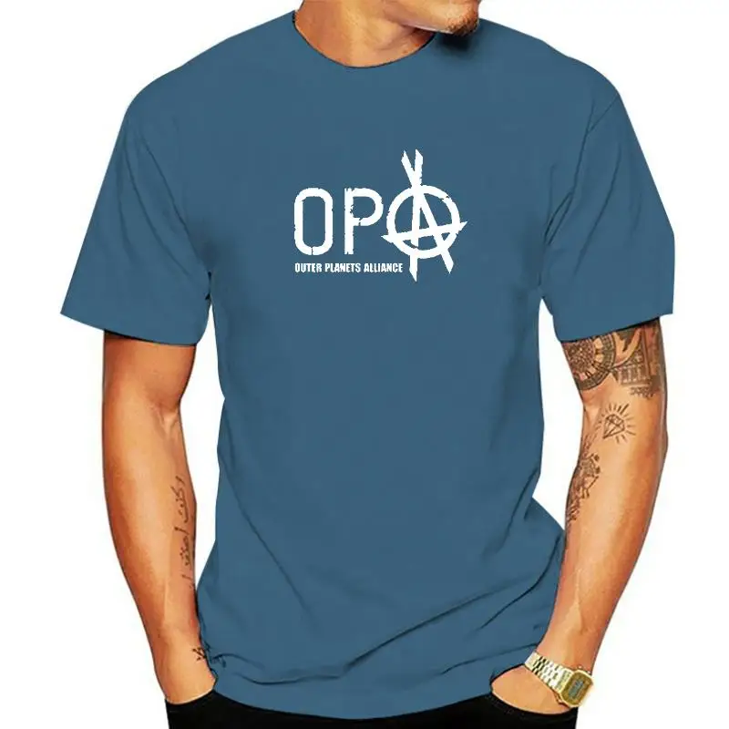 Men 100% Cotton O-neck Custom Printed Tshirt T shirt OPA - The Expanse T-Shirt