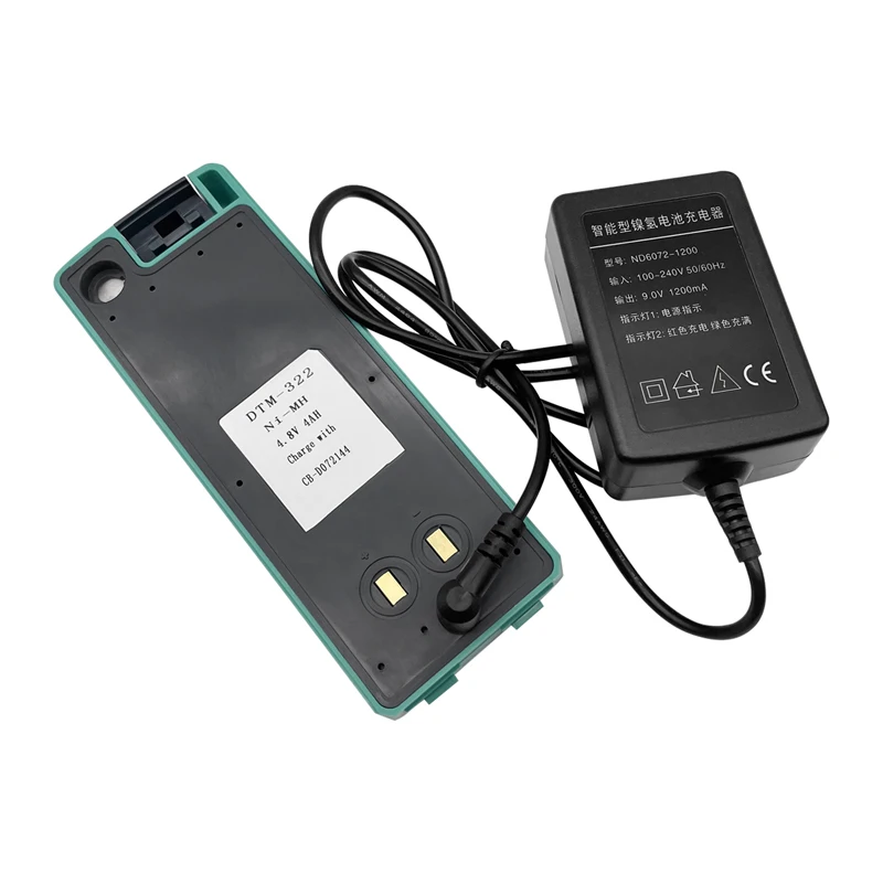 DTM-322 batteria NiMH con caricabatterie per Nikon Nikon DTM300.400,NPR-300,NPL-300 serie stazioni totali 4.8V