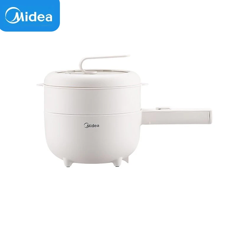 Midea Electric Cooker 1.6L Capacity Non-stick Liner Rice Cooker Two-speed Adjustment Multi-functional Home Kitchen Appliances