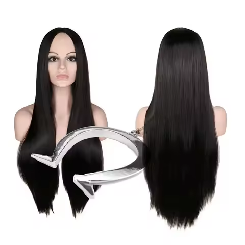 Alice Princess Wig Alice Madness Returns Cosplay Wigs Necklace For Women Girls Anime Halloween Party
