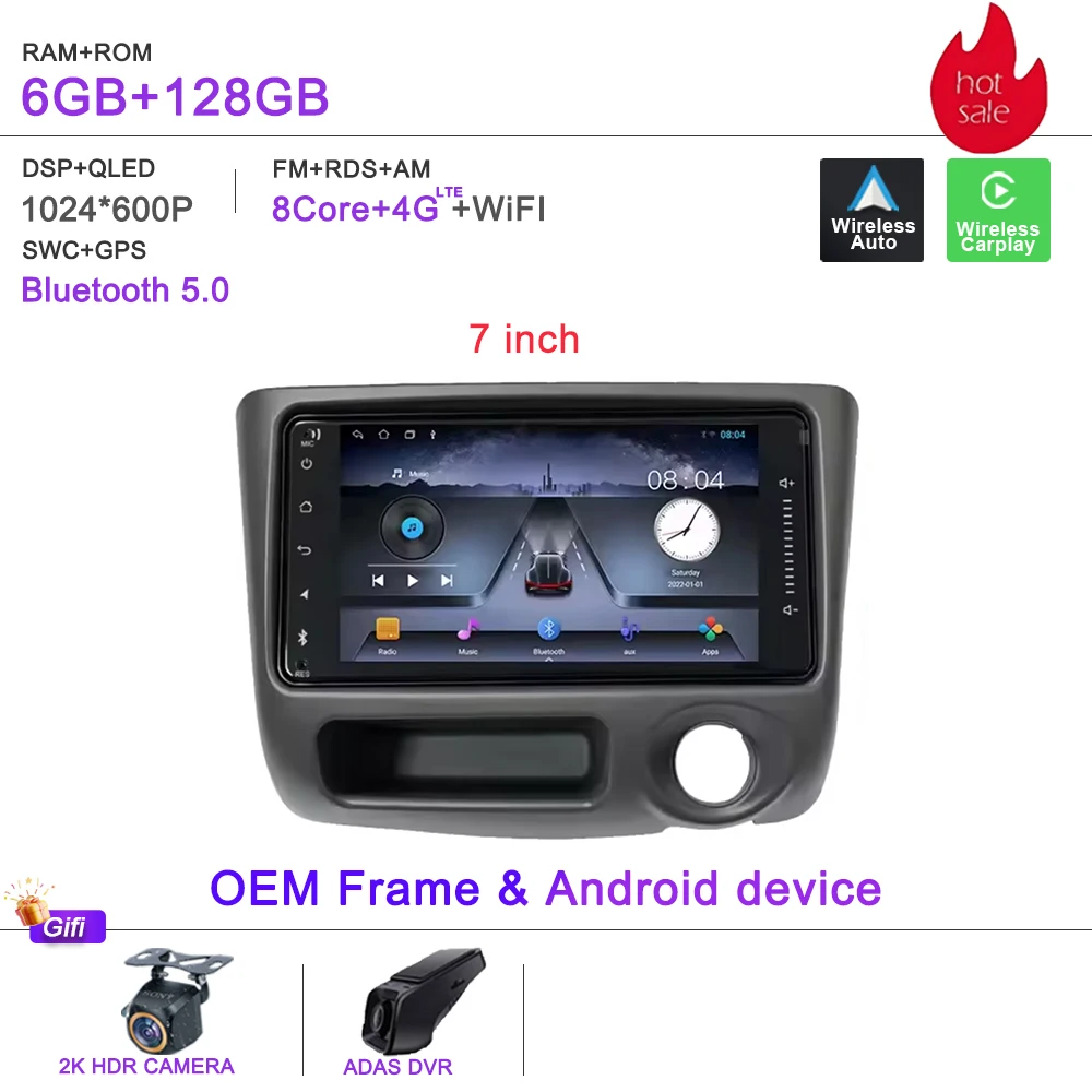 Android 16 Voor Toyota Vitz Yaris Echo 1999-2005 Carplay Auto Radio Multimedia Video Player Navigatie GPS Geen 2Din 2 Din DVD
