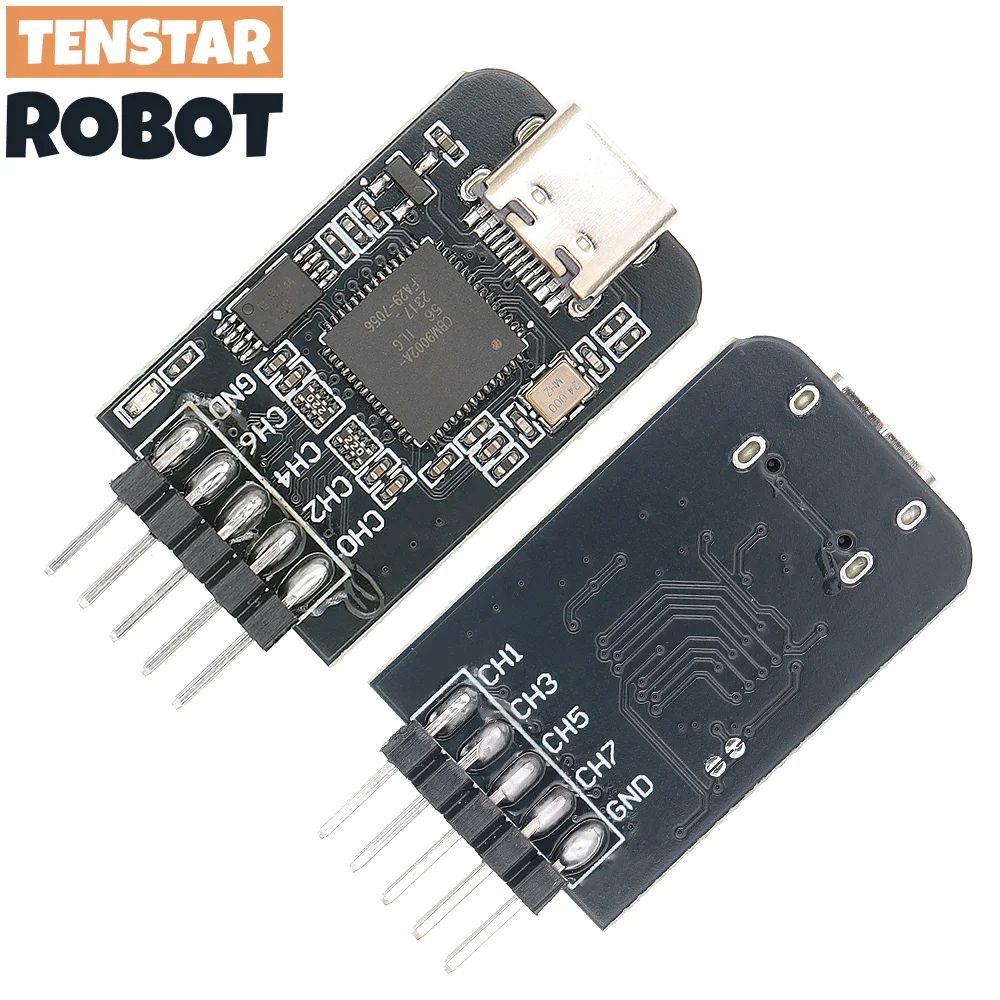 TNESTAR nanoDLA analyseur logique bras type-c outil de débogage FPGA échantillonnage 24m 8 canaux analyseur Module de carte de développement