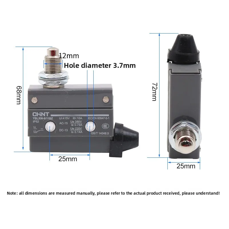 CHINT CHNT YBLXW-6 الحد التبديل YBLXW-6/11BZ YBLXW-6/11ZL AZ CZ DA CL CG CZ-7310 CZ-7311 D4MC-5000 YBLX 7311 YBLXW-6-11DA