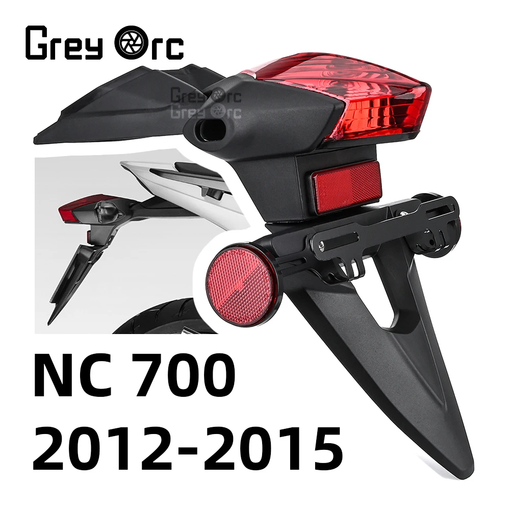

NC750 Rear Fender License Plate Mount For HONDA Dreamwing NC700/S/X NC 750 700 2012-2015 INTEGRA 700 Motorcycle Mudguard