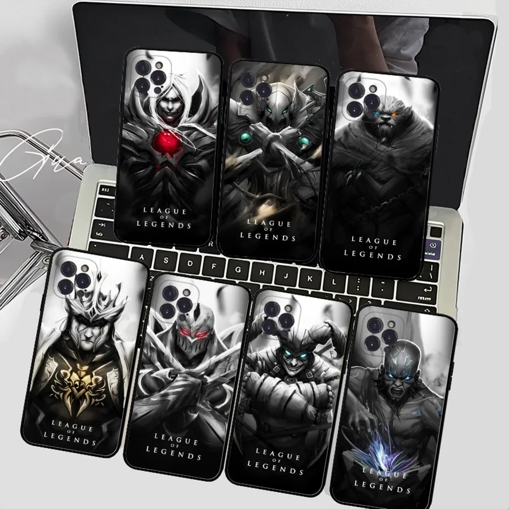 

LOL League of Legends Phone Case Silicone Soft For 15 iphone 14 13 12 11 Pro Mini XS MAX 8 7 6 Plus X 2020 XR Shell