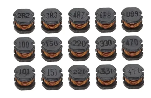 20PCS CD54 Power Inductor 2.2/3.3/4.7/6.8/10/15/22/47/100/150/220/330/470UH SMD Inductance Copper Core